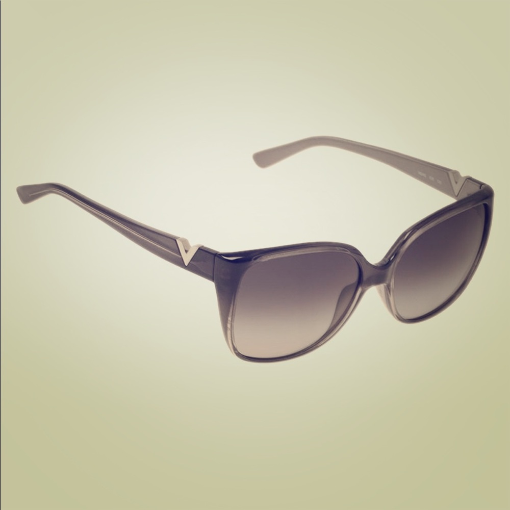Valentino sunglasses with case and cleaning cloth